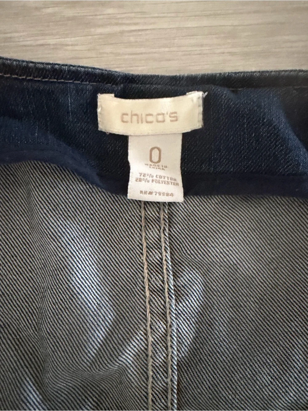 Chicos front subtle